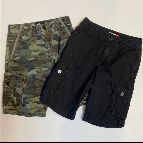 Quiksilver Other - BUNDLE of 2 Boys Quiksilver Cargo Shorts